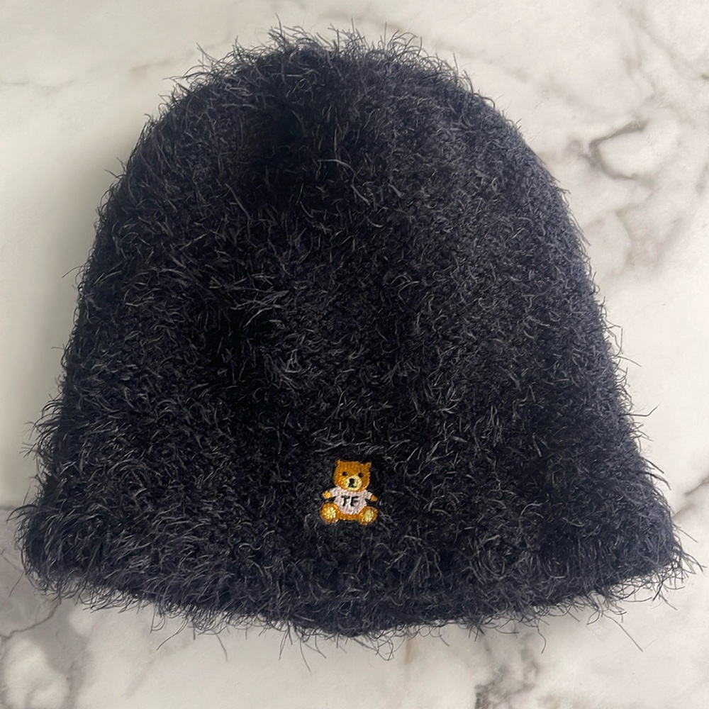 Women’s Teddy Fresh Fuzzy Beanie Black